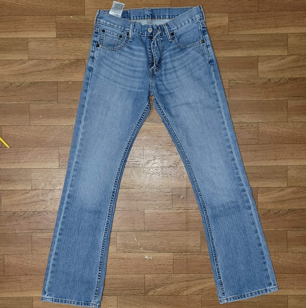 Levi's Men's Light Blue Straight Jeans